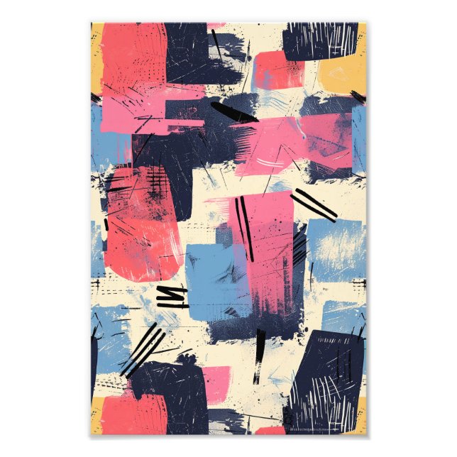 Foto Patrón geométrico sin soldadura (Frente)