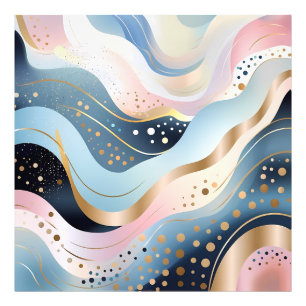 Foto Patrón moderno abstracto ondulado de pato verde ro