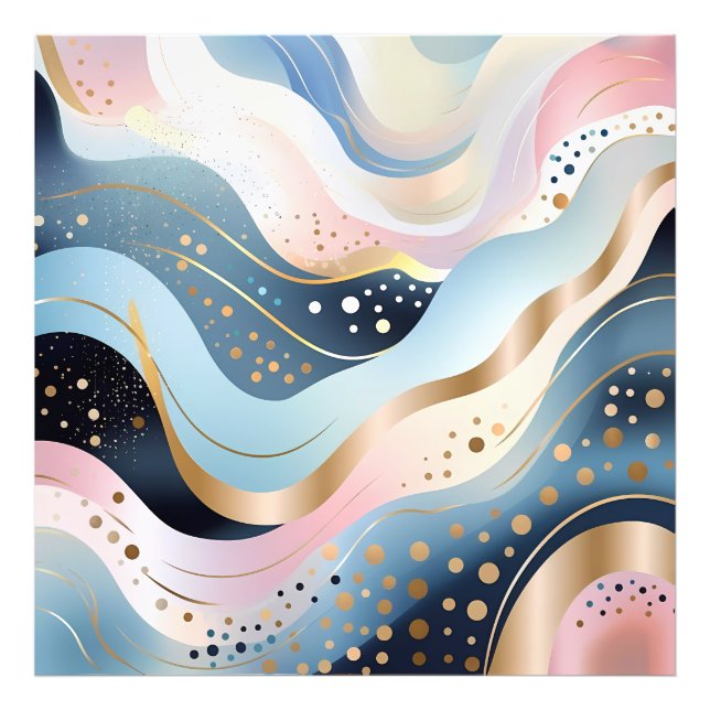 Foto Patrón moderno abstracto ondulado de pato verde ro (Frente)