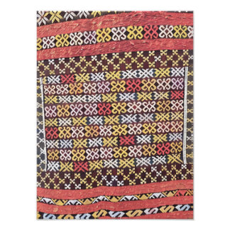 Foto Patrón textil tradicional vibrante