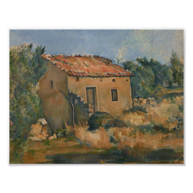 Foto Paul Cezanne - Casa abandonada (Frente)