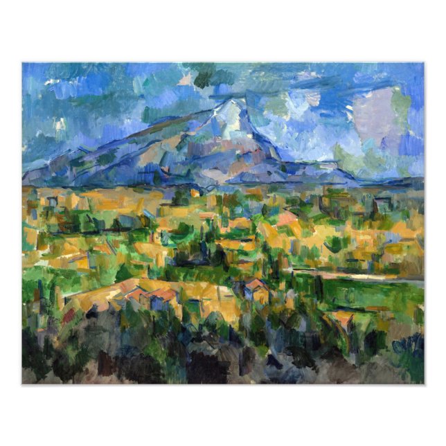 Foto Paul Cezanne - Mont Sainte-Victoire (Frente)