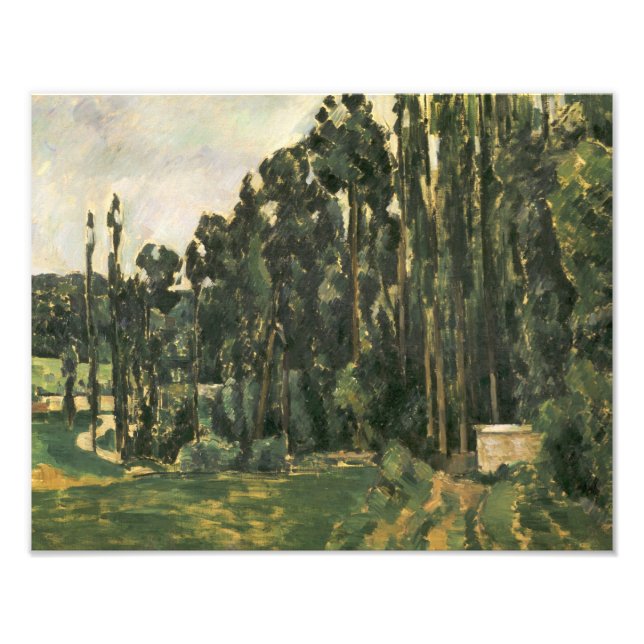 Foto Paul Cezanne - Poplars (Frente)