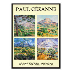 Foto Paul Cezanne - Selección de Mont Sainte-Victoire