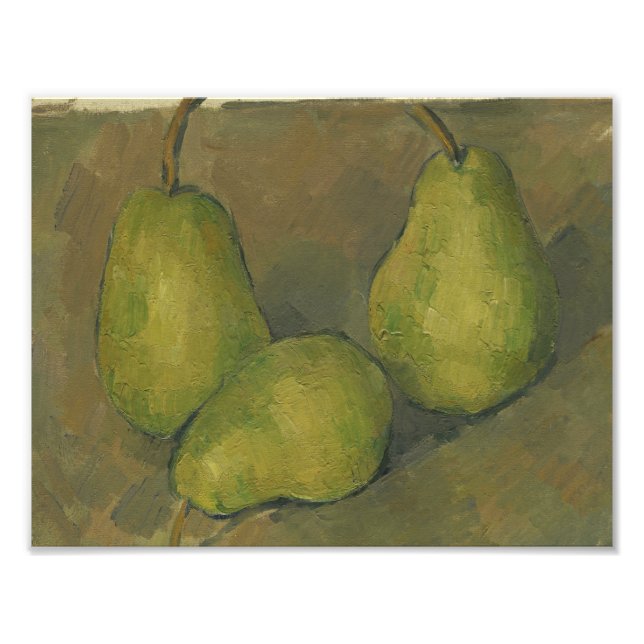 Foto Paul Cezanne - Tres Peras (Frente)
