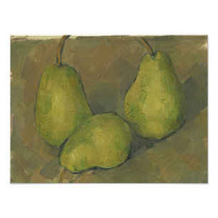 Foto Paul Cezanne - Tres Peras