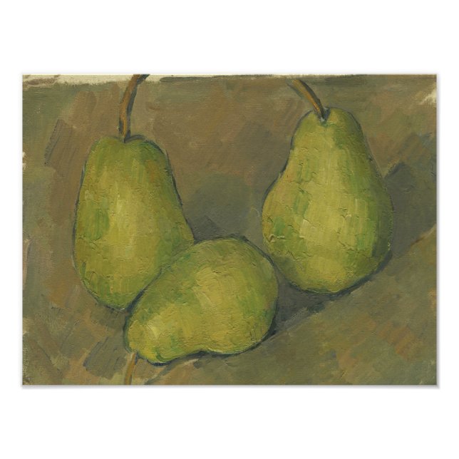 Foto Paul Cezanne - Tres Peras (Frente)