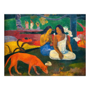 Foto Paul Gauguin - Arearea / El Perro Rojo