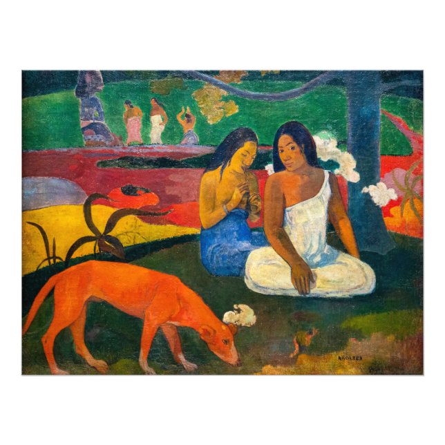 Foto Paul Gauguin - Arearea / El Perro Rojo (Frente)