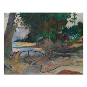 Foto Paul Gauguin - El burao - El árbol del hibisco