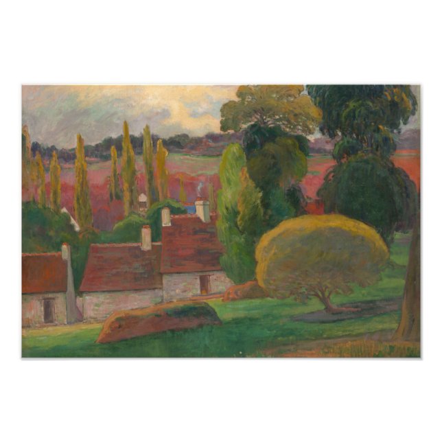 Foto Paul Gauguin - Granja en Bretaña (Frente)