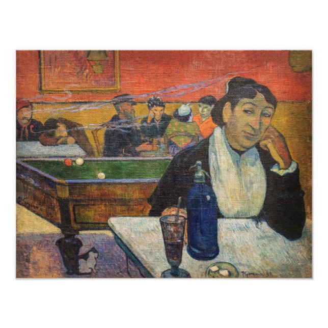 Foto Paul Gauguin - The Night Cafe, Arles (Frente)