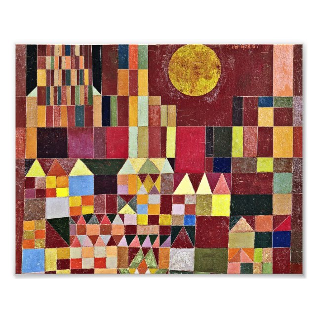 Foto Paul Klee - Castillo Y Sol (Frente)