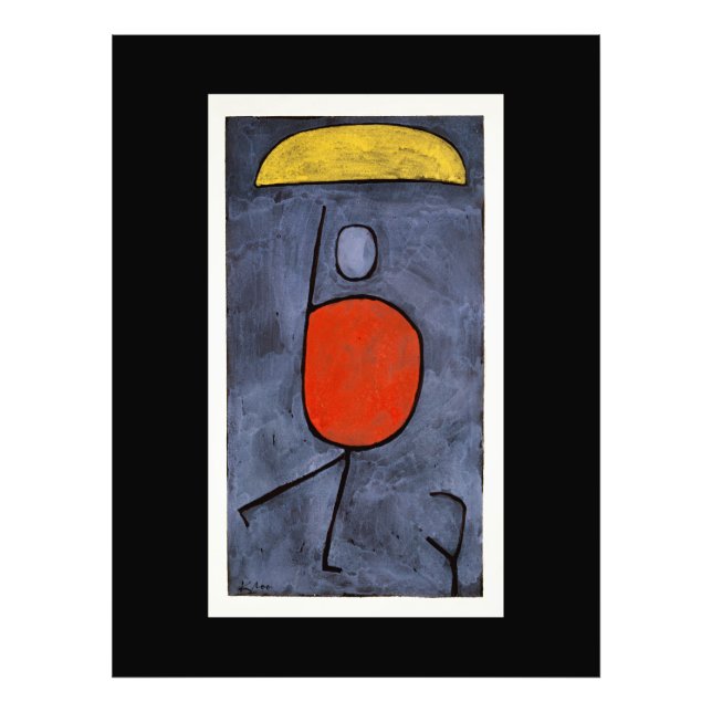 Foto Paul Klee - Con Paraguas (Frente)