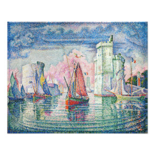 Foto Paul Signac - Entrada del puerto de La Rochelle