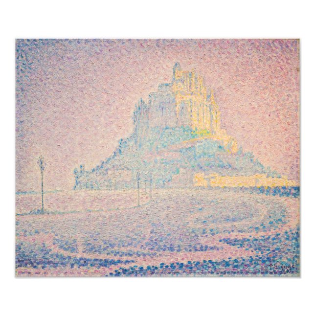 Foto Paul Signac - Mont Saint Michel, Niebla y Sol (Frente)
