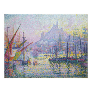 Foto Paul Signac - Notre-Dame-de-la-Garde, Marsella