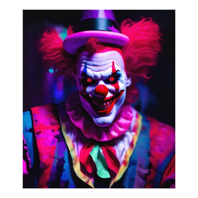 Foto payaso temible (Frente)