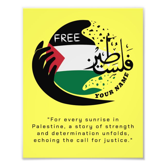 Foto PAZ , Liberen a Palestina en camiseta (Frente)