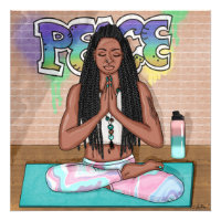 Paz y Meditación Arte Urbano