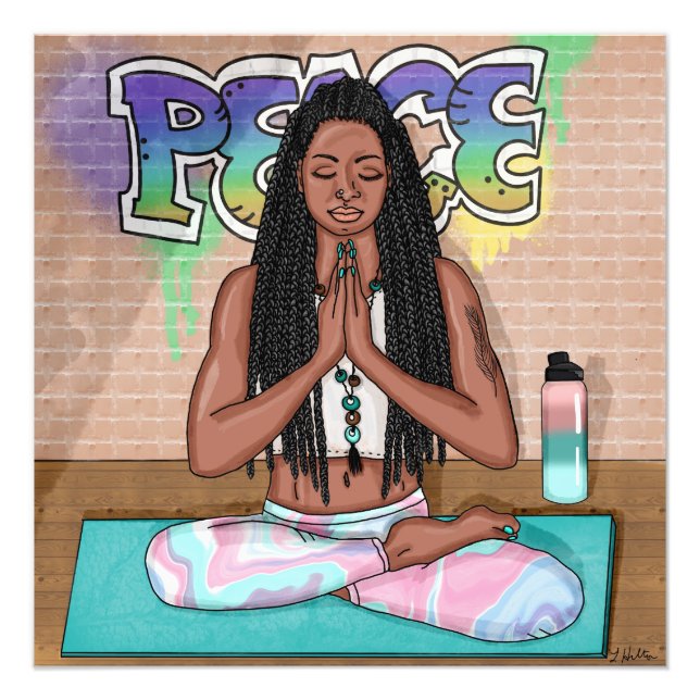Foto Paz y Meditación Arte Urbano (Frente)