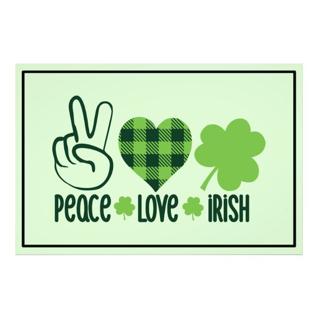 Foto Peace Love Irish-60682 (Frente)