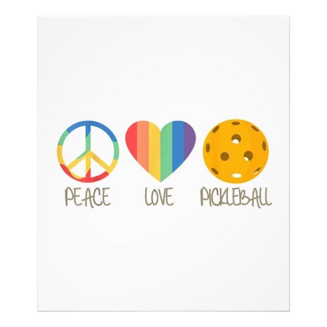 Foto Peace Love Pickleball (Frente)