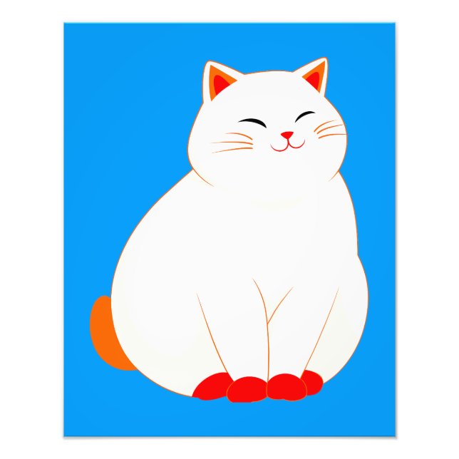 Foto Peaches, el Gato Sonriente (Frente)