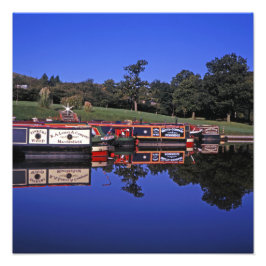 Foto Peak Forest Canal Derbyshire Inglaterra