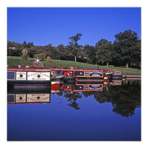 Foto Peak Forest Canal Derbyshire Inglaterra