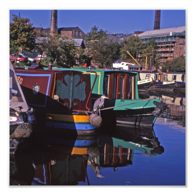 Foto Peak Forest Canal Derbyshire Inglaterra (Frente)