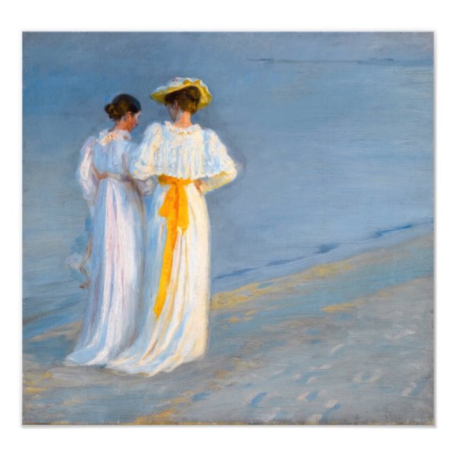Foto Peder Severin Kroyer - Anna Ancher y Marie Kroyer (Frente)