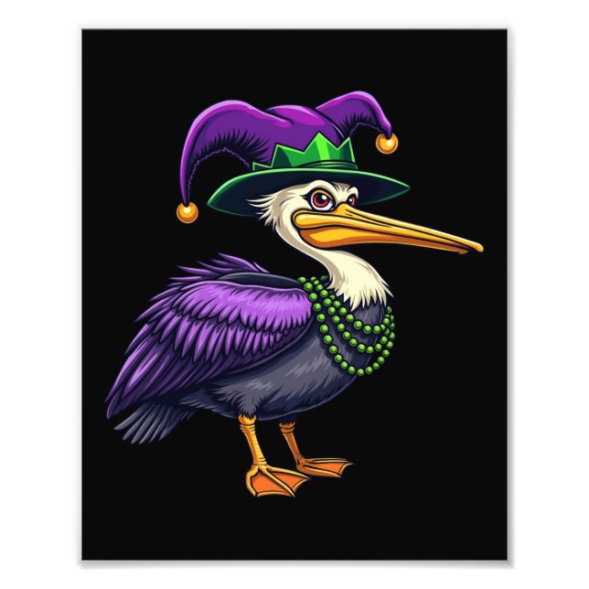 Foto Pelican Mardi Gras - Diversión de carnaval para am (Frente)