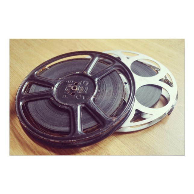 Foto Película de carrete de cine vintage (Frente)