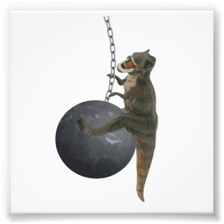 Foto Pelota de desperdicios de dinosaurios T-Rex