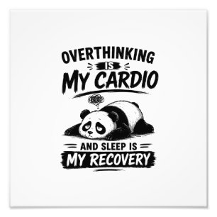 Foto Pensar Demasiado Es Mi Cardio