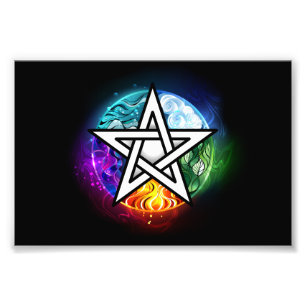 Foto Pentagrama de Wiccan