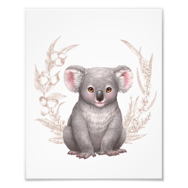 Foto Pequeños amigos australianos - Koala (Frente)