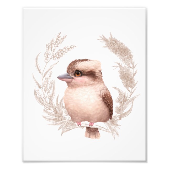 Foto Pequeños amigos australianos - Kookaburra (Frente)