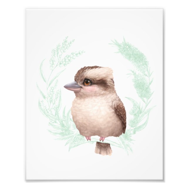 Foto Pequeños amigos australianos - Kookaburra (Frente)