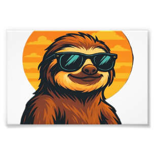 Foto Perezoso Relajado con Gafas de Sol - Vibraciones R
