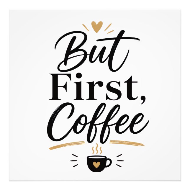 Foto Pero primero café  (Frente)