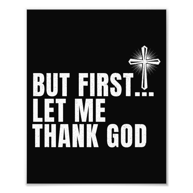 Foto Pero Primero Que Le Dé Las Gracias A Dios (Frente)