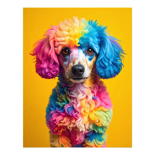 Foto Perro Colorido (Frente)