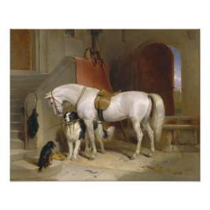Foto Perro de caballo Favoritos pintando arte Paisaje d