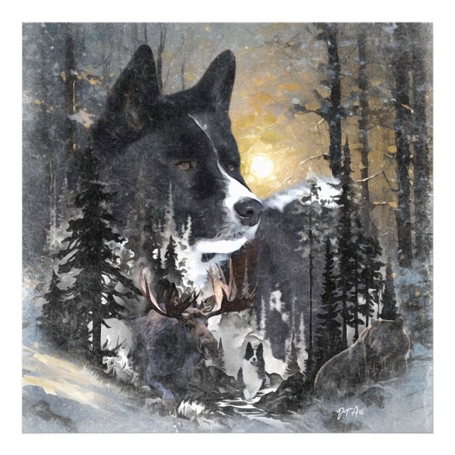 Foto Perro de oso de Karelian (Frente)