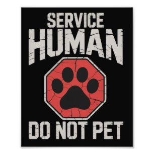 Foto Perro de Servicio Humano No Acacaricie Rescatista 