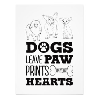 Foto Perro deja pinturas de pata en tu corazón Corto de