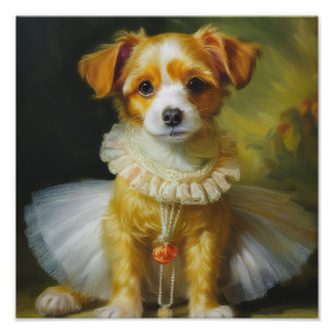 Foto Perro elegante de IA