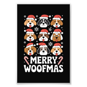Foto Perro Mamá Navidades Merry Woofmas Perro Lover